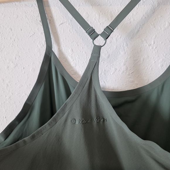 Outdoor Voices Mini Athletic Dress Evergreen XL - Picture 6 of 8